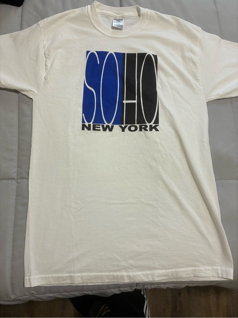 SOHO New York White Graphic Tee